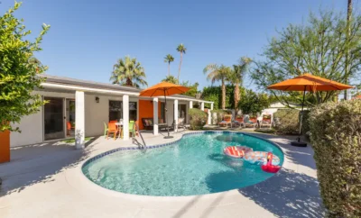 Colorful Hacienda Hideaway in Movie Star Colony